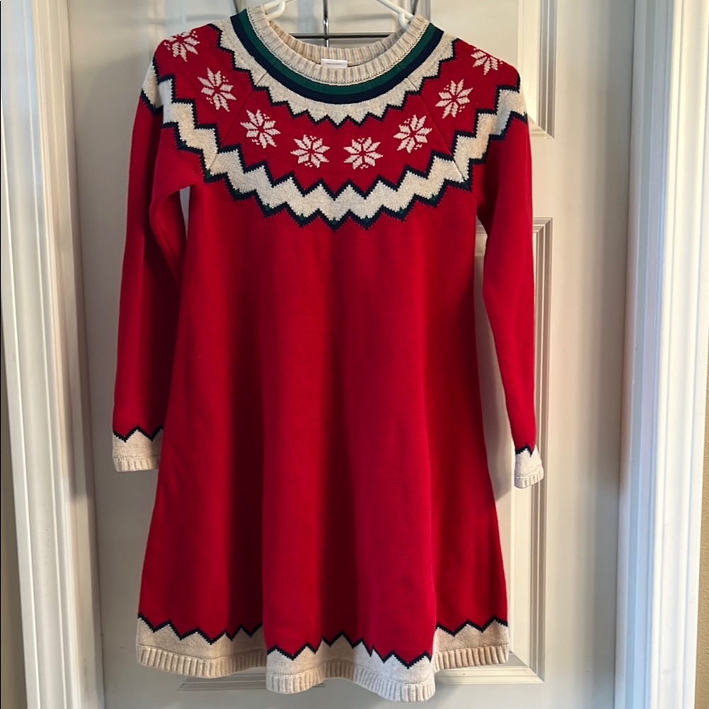 Hanna Andersson Fair Isle Dress - 10